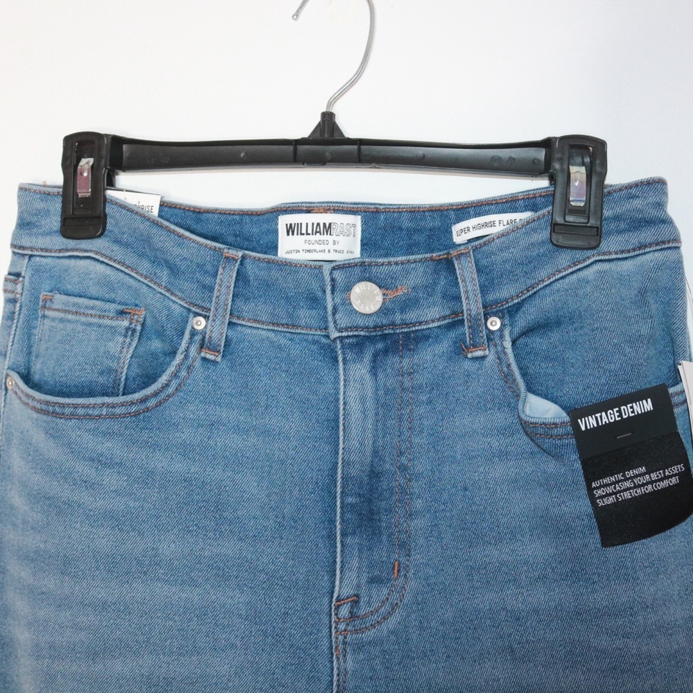 William Rast Cropped Flared Jeans - Picture 8 of 8